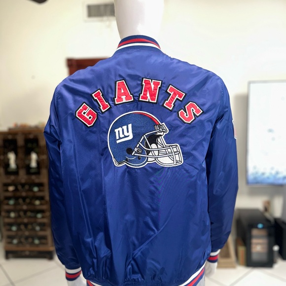 Primark Blue New York Giants varsity jacket - Picture 2 of 3